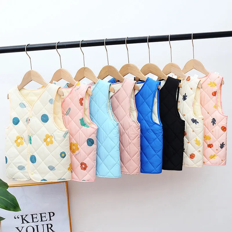 Sweet Printed Waistcoats Child - Baby Clothing Quality review and price