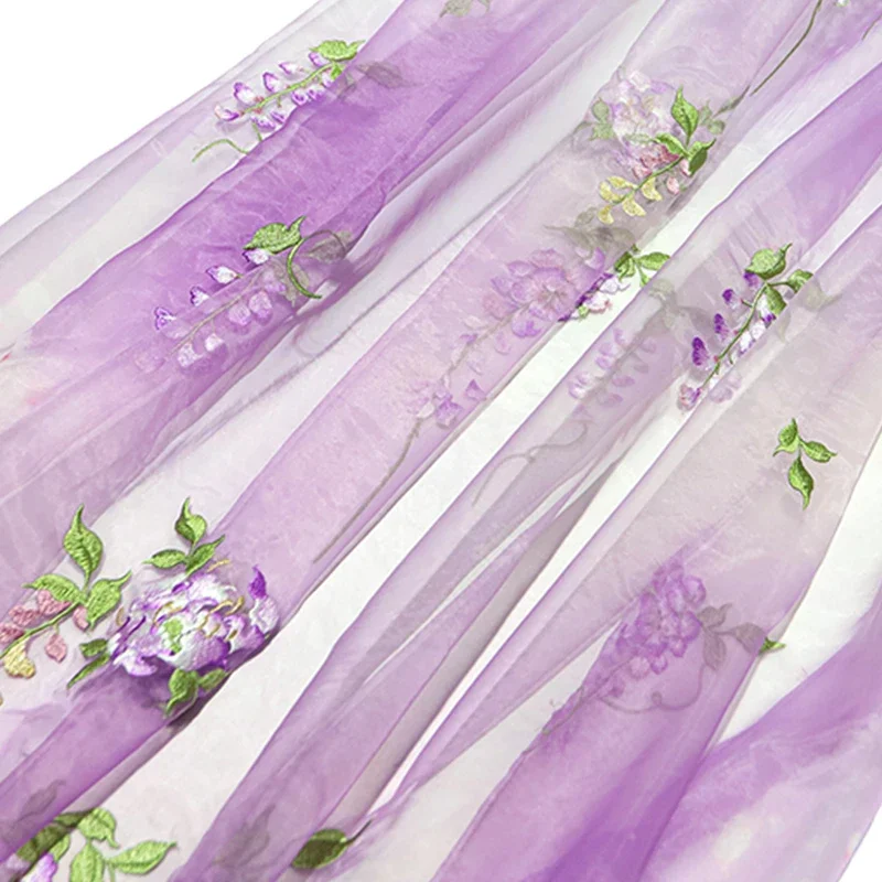 Wisteria Embroidery Fabric DIY - Baby Clothing Designer review and price