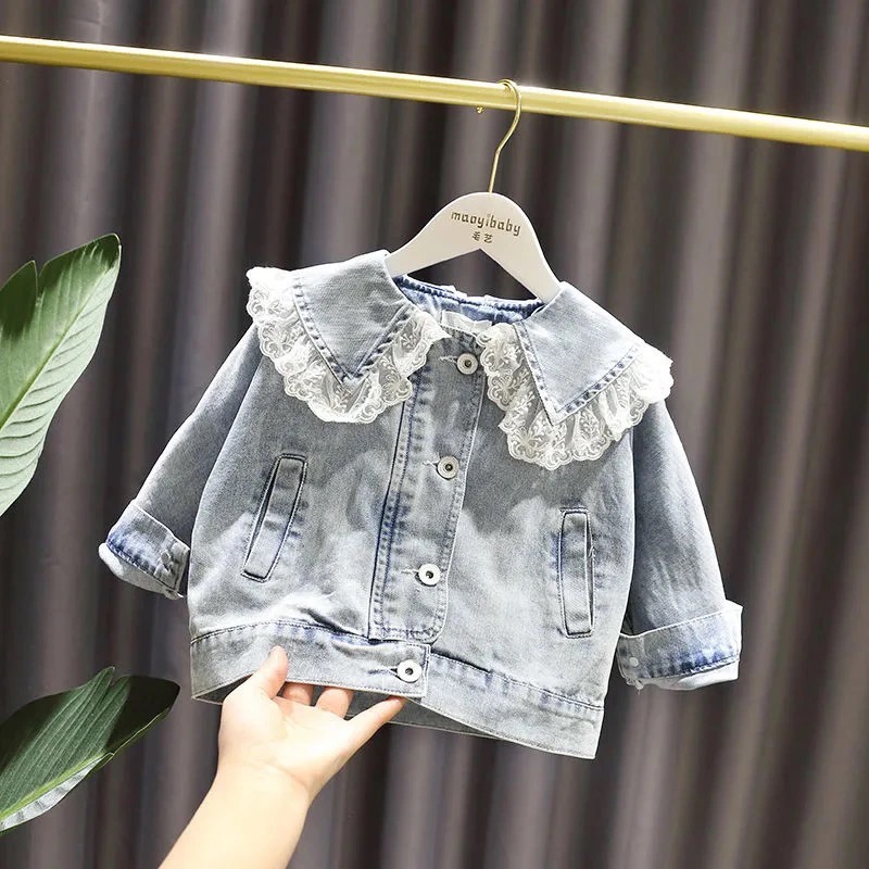 1-10 Years Baby Girls Denim Ja - Baby Clothing Designer review and price