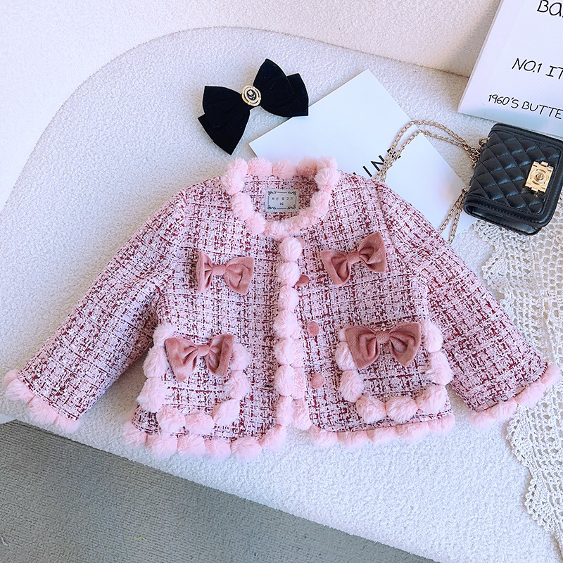 Adorable Pompom Design Baby Gi - Baby Clothing Designer review and price